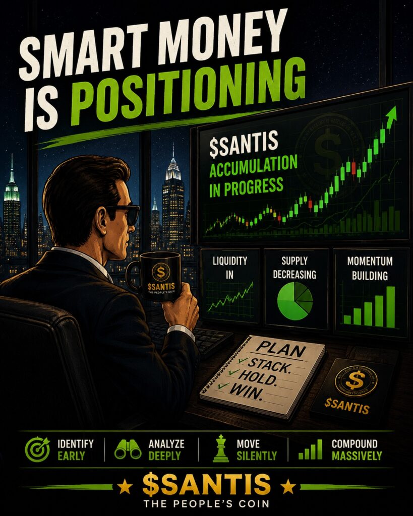 Smart Money Is Positioning. SANTIS Meme